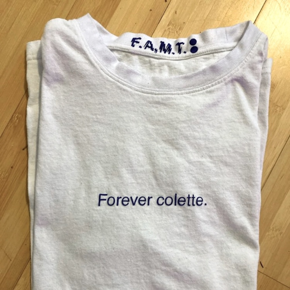 FAMT “Forever Colette” tee